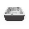 SPA Aqualife 5 (Blanco / Mueble Grafito)