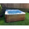 SPA Aqualife 5 (Blanco / Mueble Nogal)