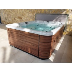 Spa Touch (Blanco / Mueble Nogal)