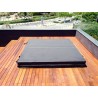Tapa Spa 218x218x13/9 cm Gris Bicolor